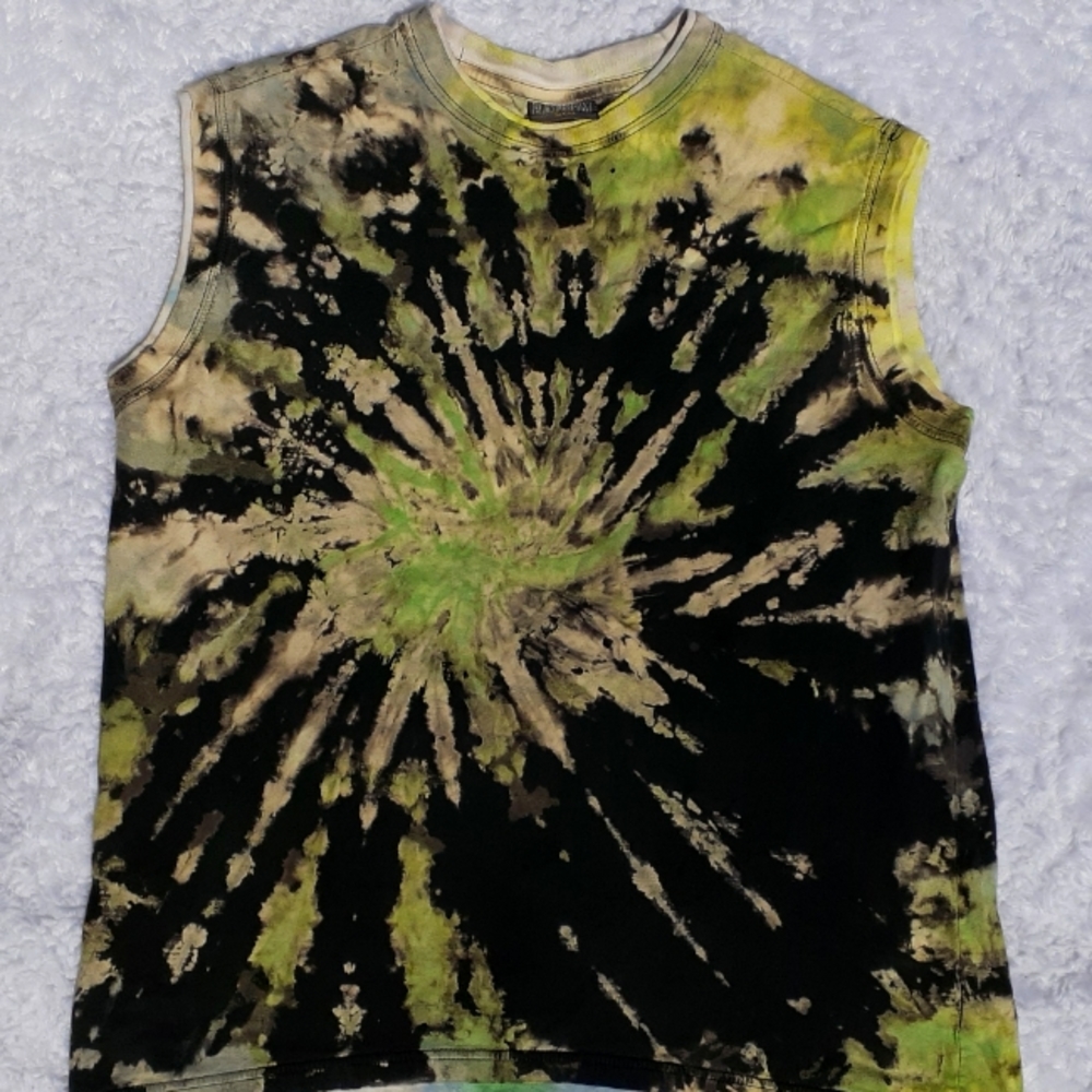 Vintage hand dyed Ransom Muscle Shirt